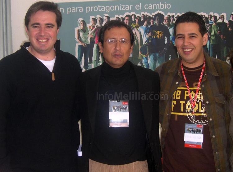 Herick Campos, Dionisio Muñoz y Amin Azmani