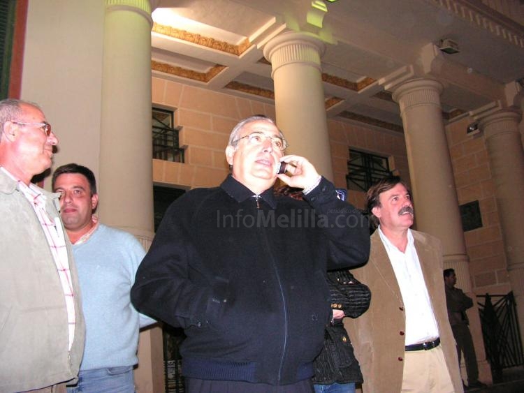 Con tan sólo una llamada, Imbroda ha inaugurado el alumbrado navideño