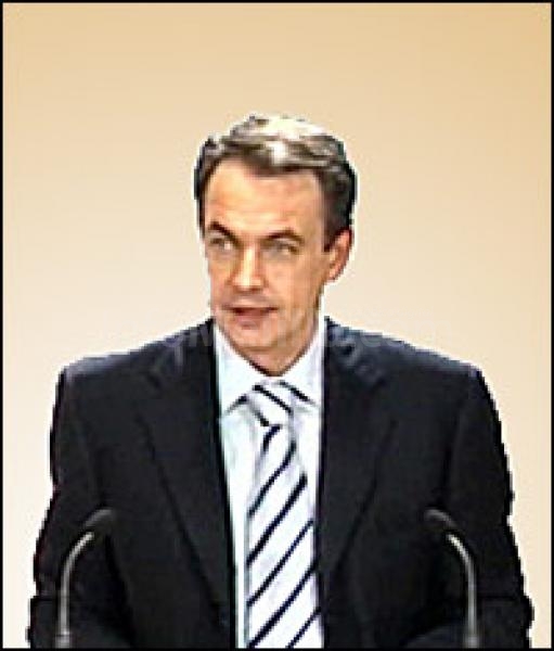 José Luis Rodríguez Zapatero, presidente del Gobierno