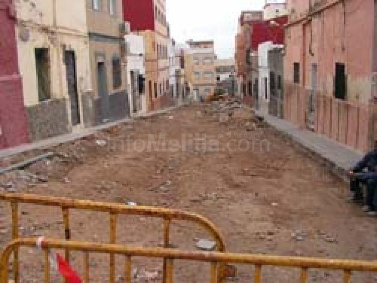 Imagen de una de las obras que se están realizando en la ciudad