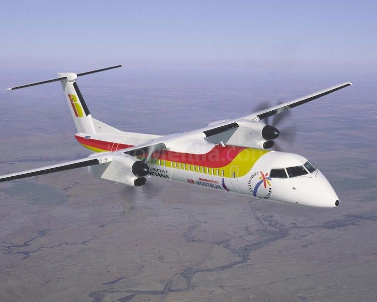 Imagen de un avión de Air Nostrum
