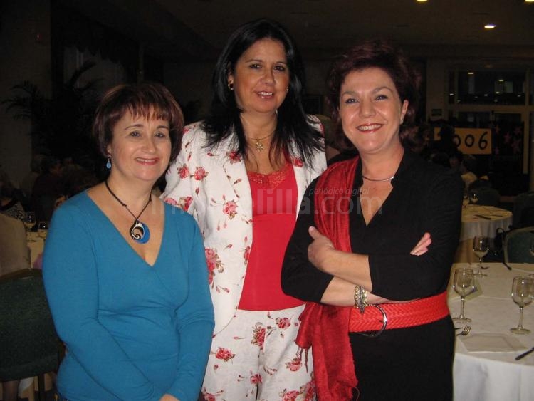 Matilde Gómez, Simi Chocrón y Carmina San Martín