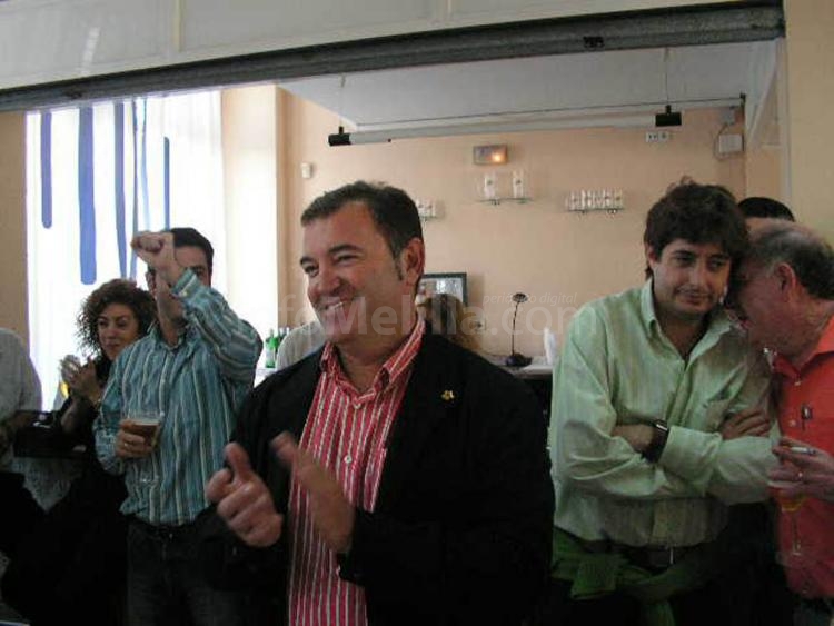 El viceconsejero de Deportes, Francisco Robles tomó parte activa en el acto