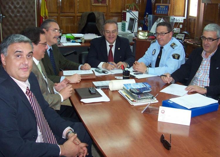 Reunión de trabajo en Seguridad Ciudadana