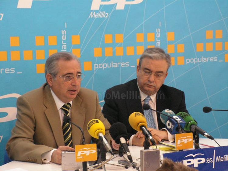 Juan José Imbroda y Arturo Esteban