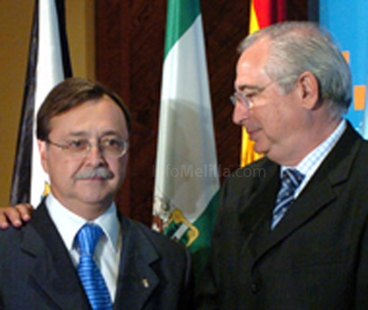 Juan Jesús Vivas y Juan José Imbroda
