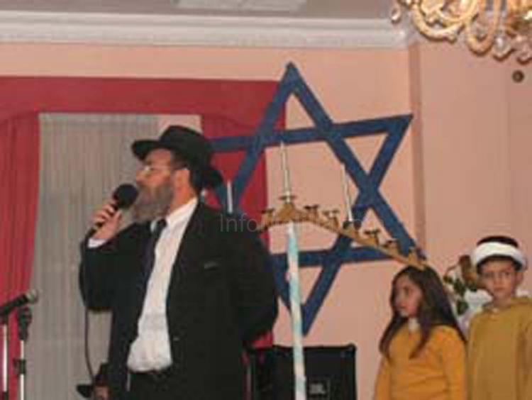 Acto en la sede de la Comunidad Israelita