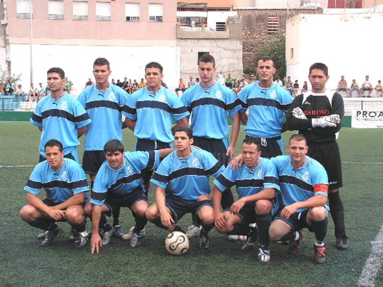 Formación peñista que disputó el ascenso a la tercera división