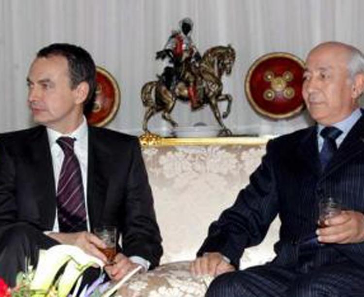 José Luis Rodríguez Zapatero y Driss Jetú