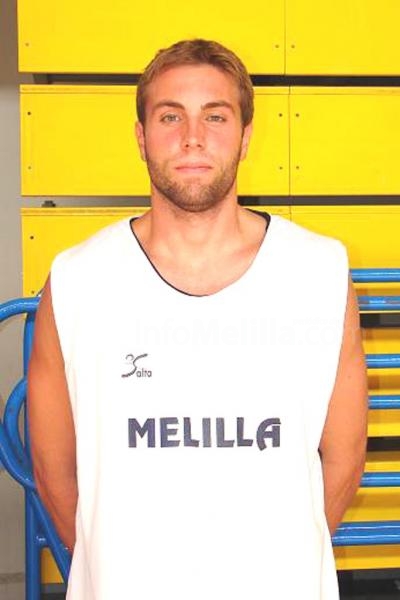 Spencer Gloger, alero de Melilla Baloncesto