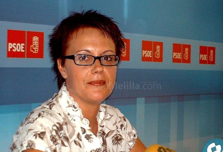 Ana Mansilla, secretaria de Política Municipal y portavoz de la ejecutiva del PSOE de Melilla