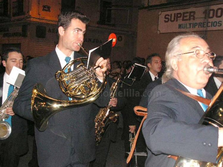 Integrantes de la Banda de Música 'Ciudad de Melilla'