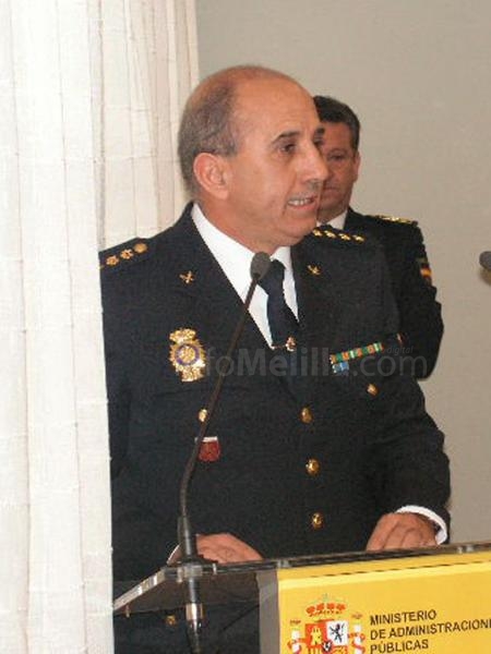 Florentino Villabona, jefe superior de Policía de Melilla