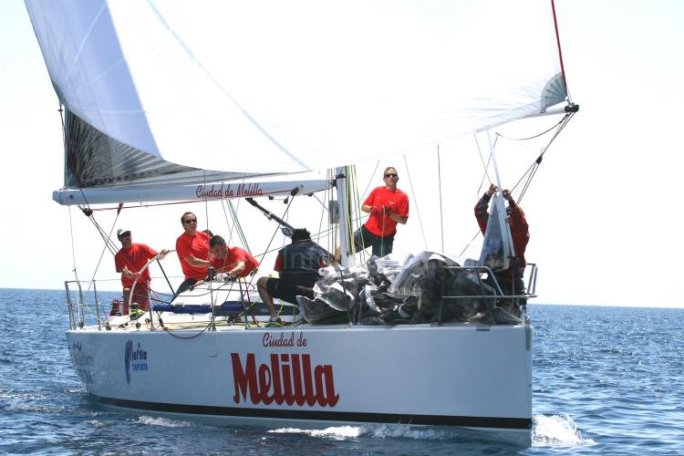 Entrenamientos del "Ciudad de Melilla-Malbec"