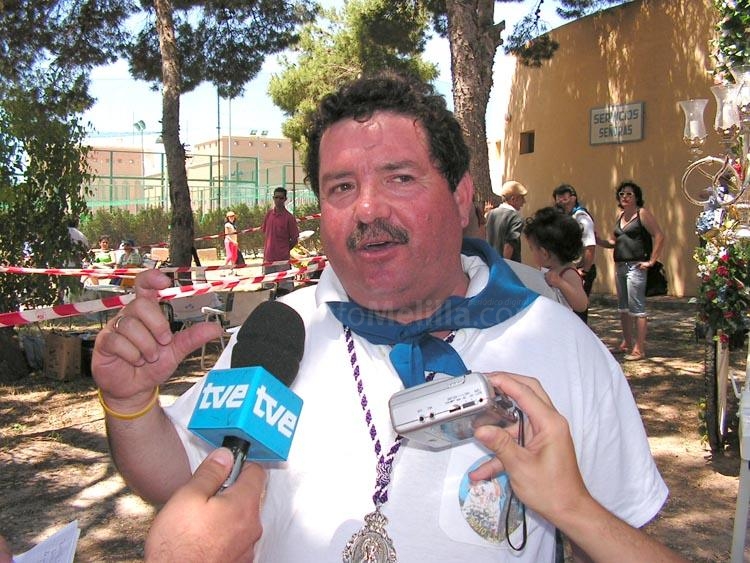 Gregorio Castillo, responsable de la Cofradía de Nuestro Padre Jesús Cautivo y María Santísima del R