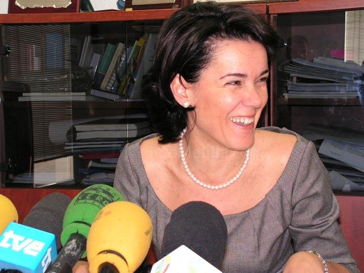 María Antonia Garbín, consejera en funciones de Bienestar Social