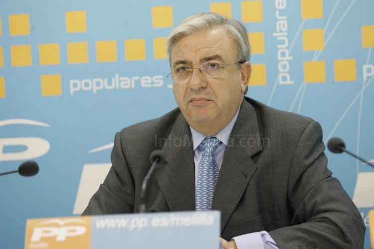 Arturo Esteban, presidente del PP de Melilla
