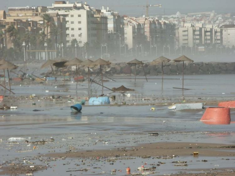 El Gobierno de Melilla confía en recuperar en los próximos días las playas afectadas por el temporal