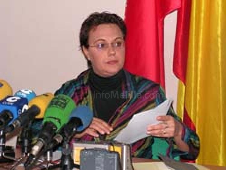 Ana Mansilla, portavoz de la Comisión Ejecutiva del Partido Socialista de Melilla
