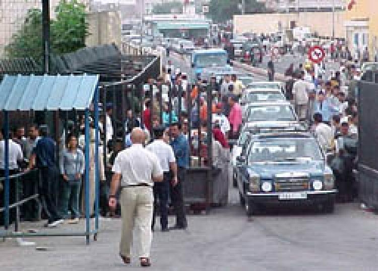 Frontera de Melilla con Marruecos
