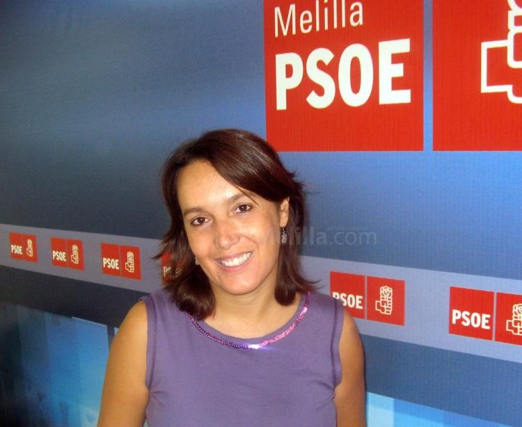 María Paz Ojeda, portavoz adjunta del Grupo Socialista