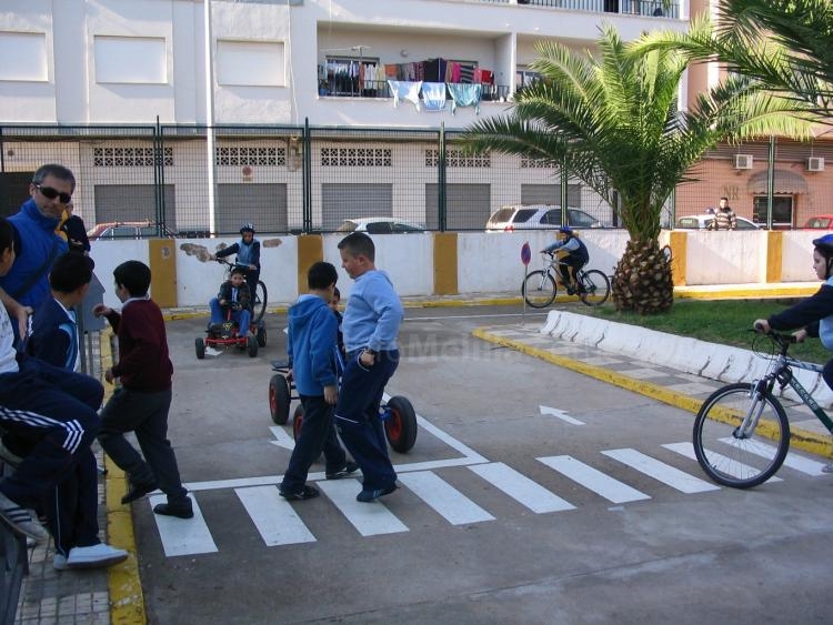 Seguridad Ciudadana lleva esta semana sus clases de Seguridad Vial al Colegio Hispano-Israelita