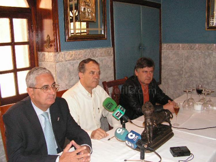 Antonio Gutiérrez, Francisco Benítez y Román Criado