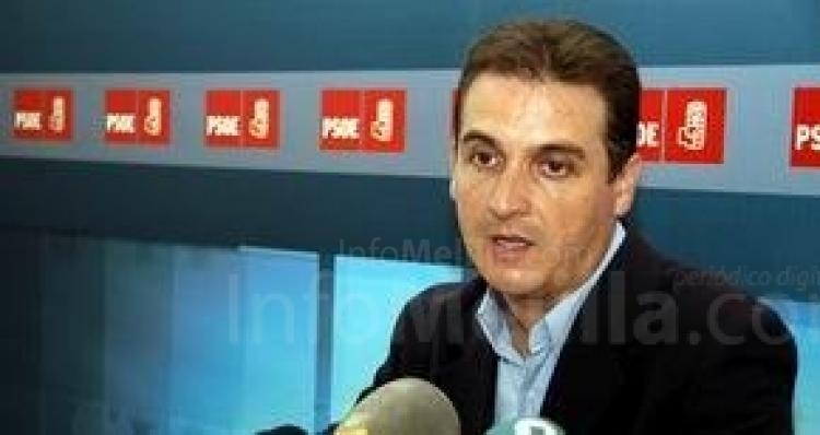 Gregorio Escobar, portavoz de la Comisión Ejecutiva del Partido Socialista de Melilla