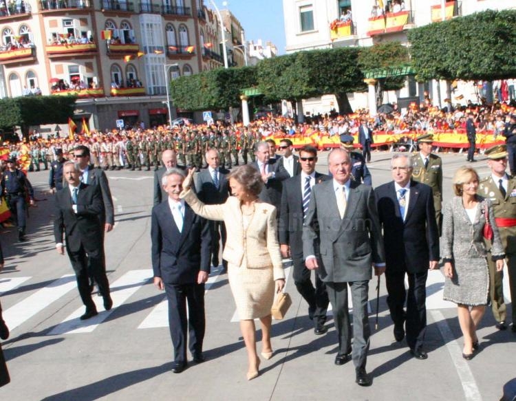 Los Reyes han sido recibidos por miles de melillenses