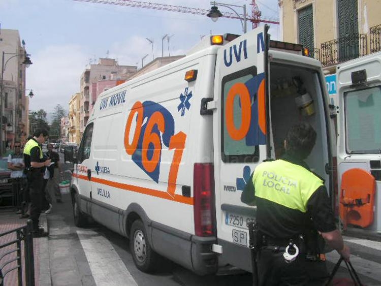 Agentes de la Policía Local en una anterior intervención