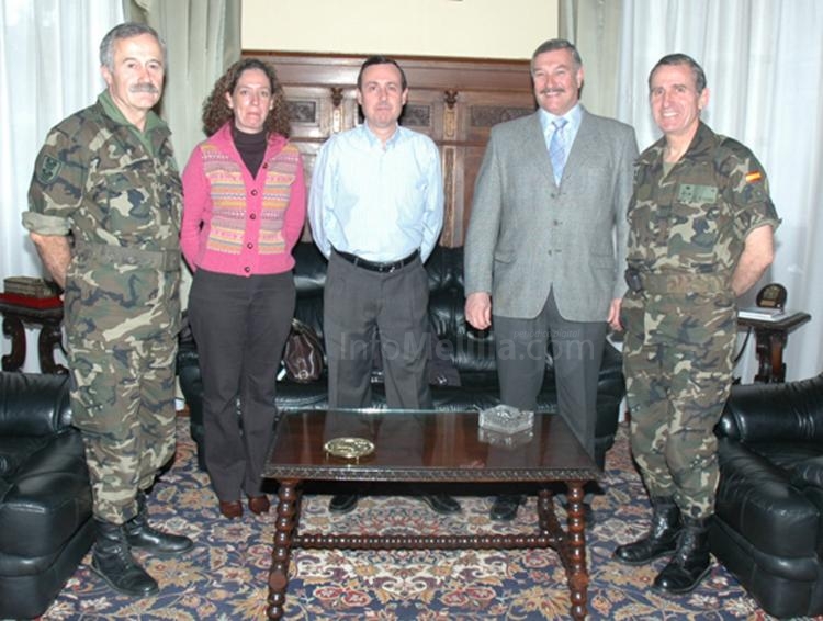 Reunión en Comandancia General