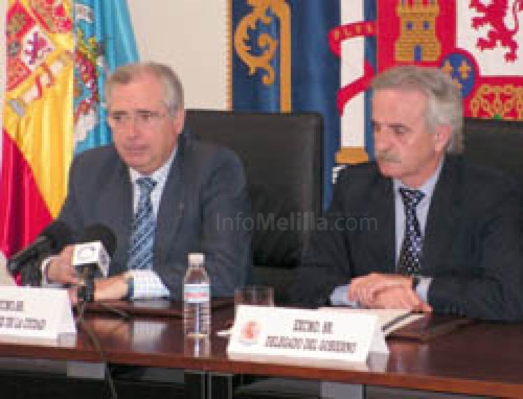 Juan José Imbroda y José Fernández Chacón