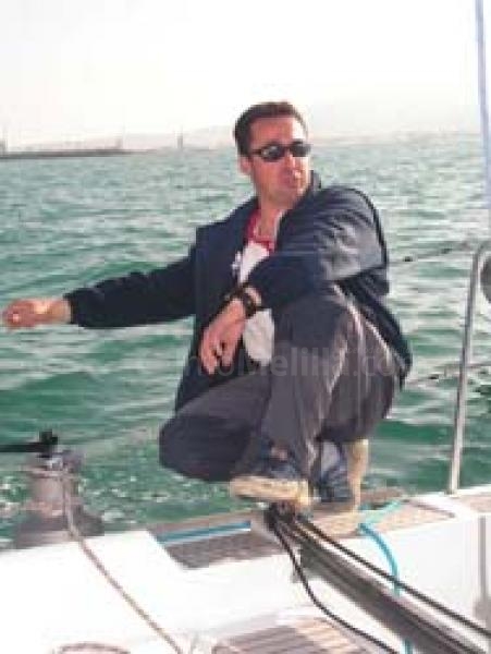 José Luis Pérez, patrón de la embarcación melillense