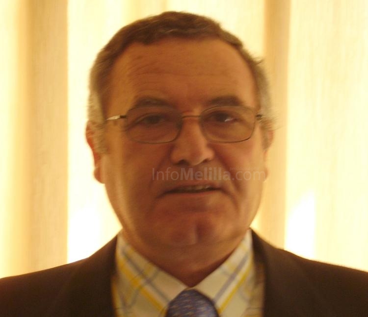 José González, presidente de la Casa de Melilla en Málaga
