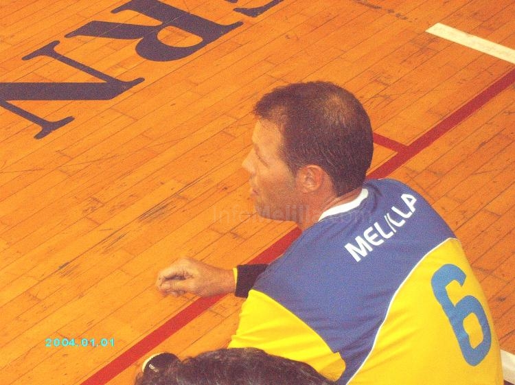 El veterano jugador danés Pedersen, autor de seis goles