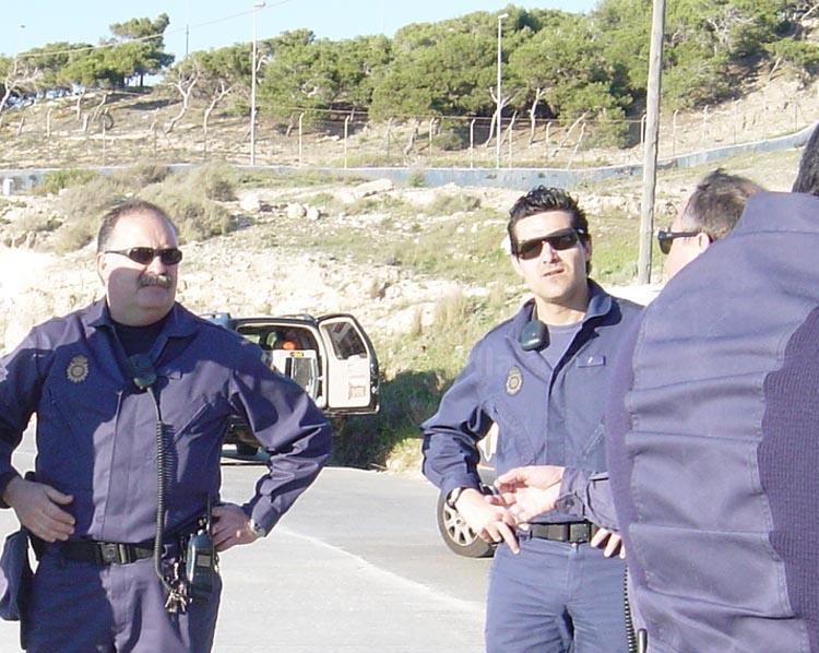 Agentes del Cuerpo Nacional de Policía