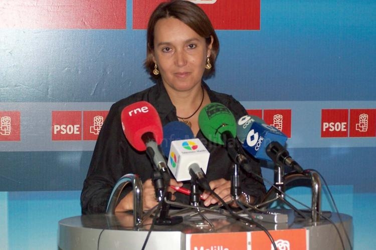 Mari Paz Ojeda, Secretaria de Política Económica y Empleo del PSOE de Melilla