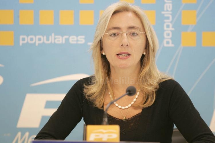 María del Carmen Dueñas, secretaria regional del PP de Melilla