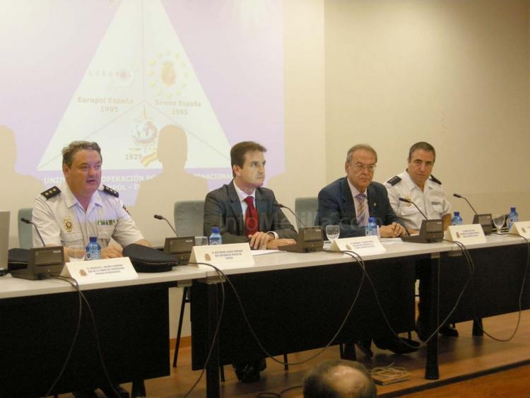 Escobar durante la inauguración de las jornadas