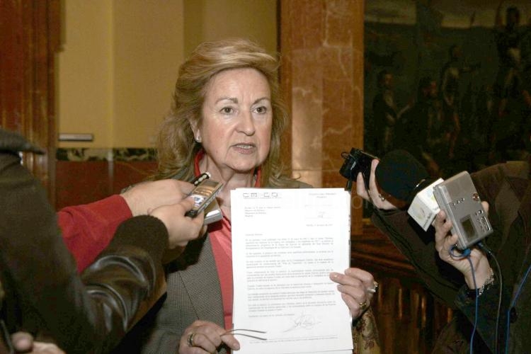 Margarita López Almendáriz, presidenta de la Cámara de Comercio