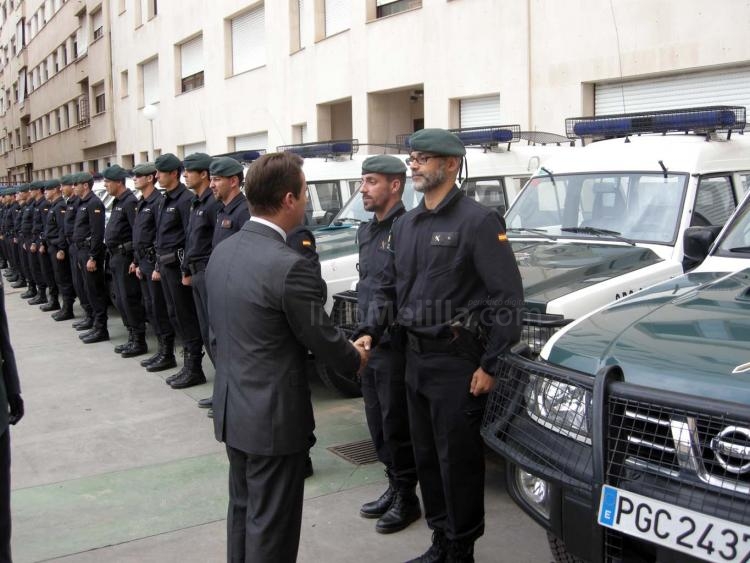 Escobar ha recibido a los 36 nuevos agentes