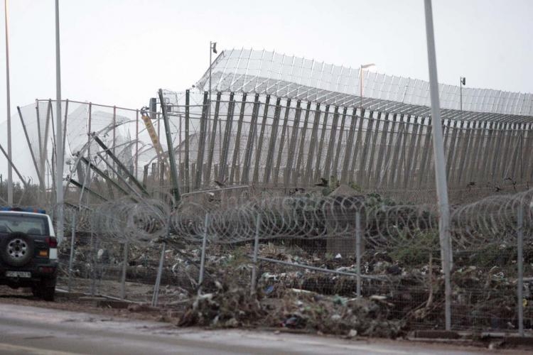 Los trabajos de reparación de la valla de Melilla tardarán unas dos semanas