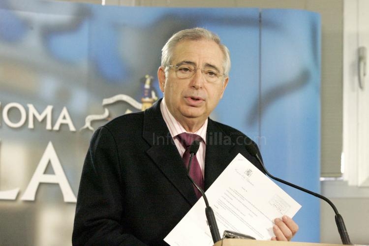 Juan José Imbroda, presidente de Melilla
