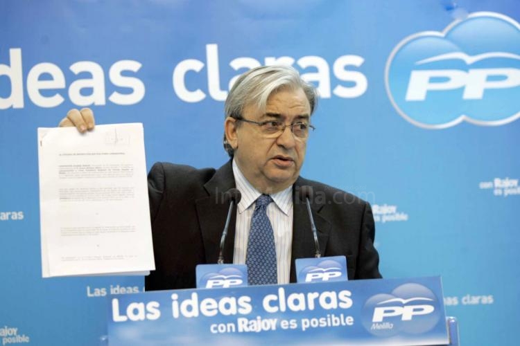 Arturo Esteban, presidente del PP de Melilla