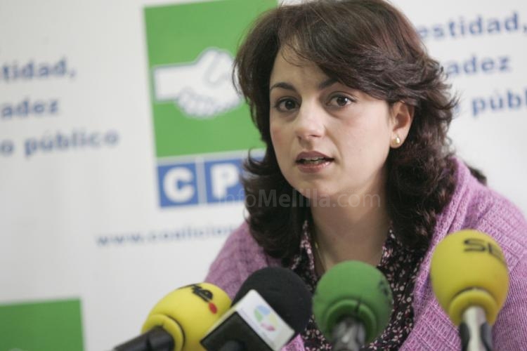 Dunia Almansouri, diputada de CPM