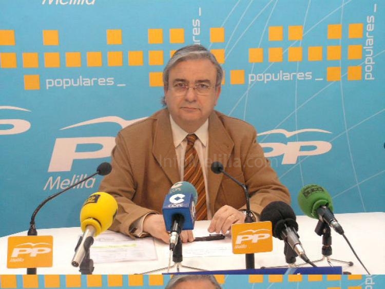 Arturo Esteban, líder del PP de Melilla