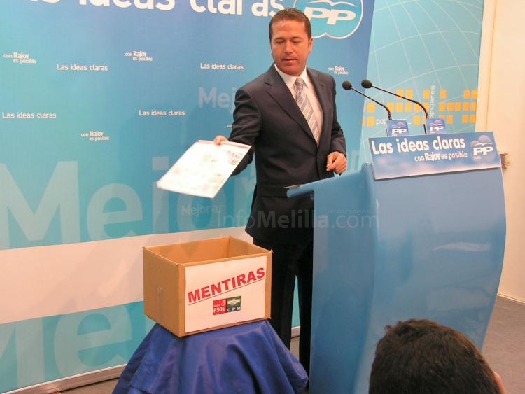 Marín advierte que una victoria del pacto PSOE-CPM sería “un desastre para Melilla”