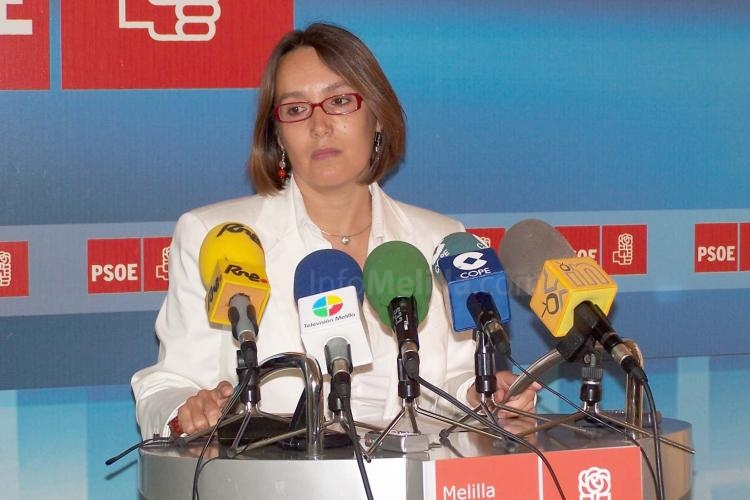 Mari Paz Ojeda, diputada del PSOE de Melilla
