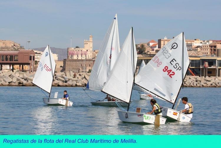 Vela (RCM de Melilla): Este sábado dará comienzo la regata de Navidad, la que pondrá el punto y final a la temporada de Vela Ligera