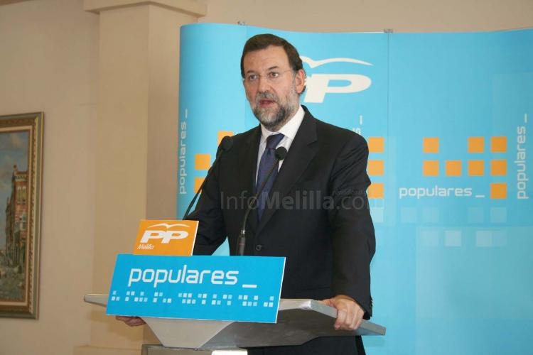 Mariano Rajoy, presidente nacional del Partido Popular